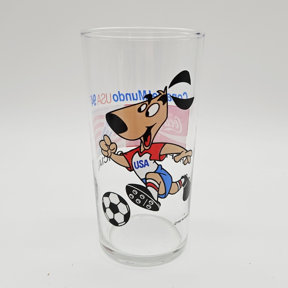 VINTAGE | Coca Cola Coke Copa Del Mundo (World Cup) USA '94 collectible glass